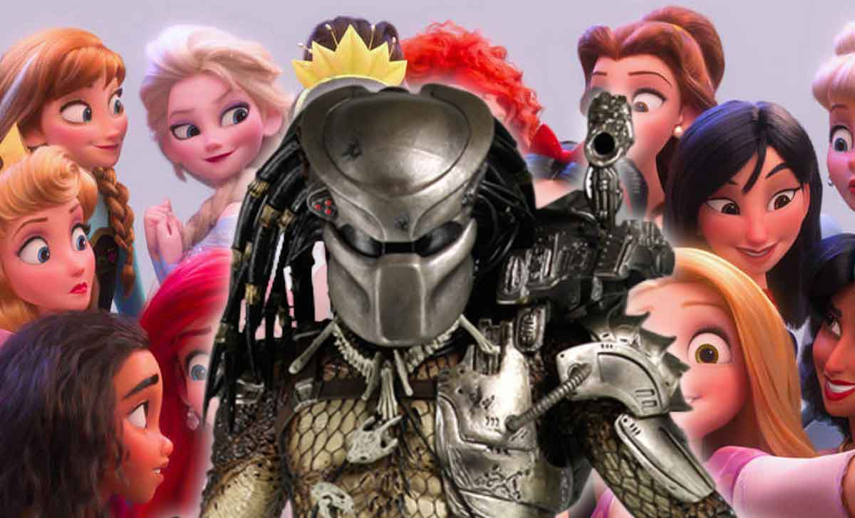 predator: la presa y princesas de disney