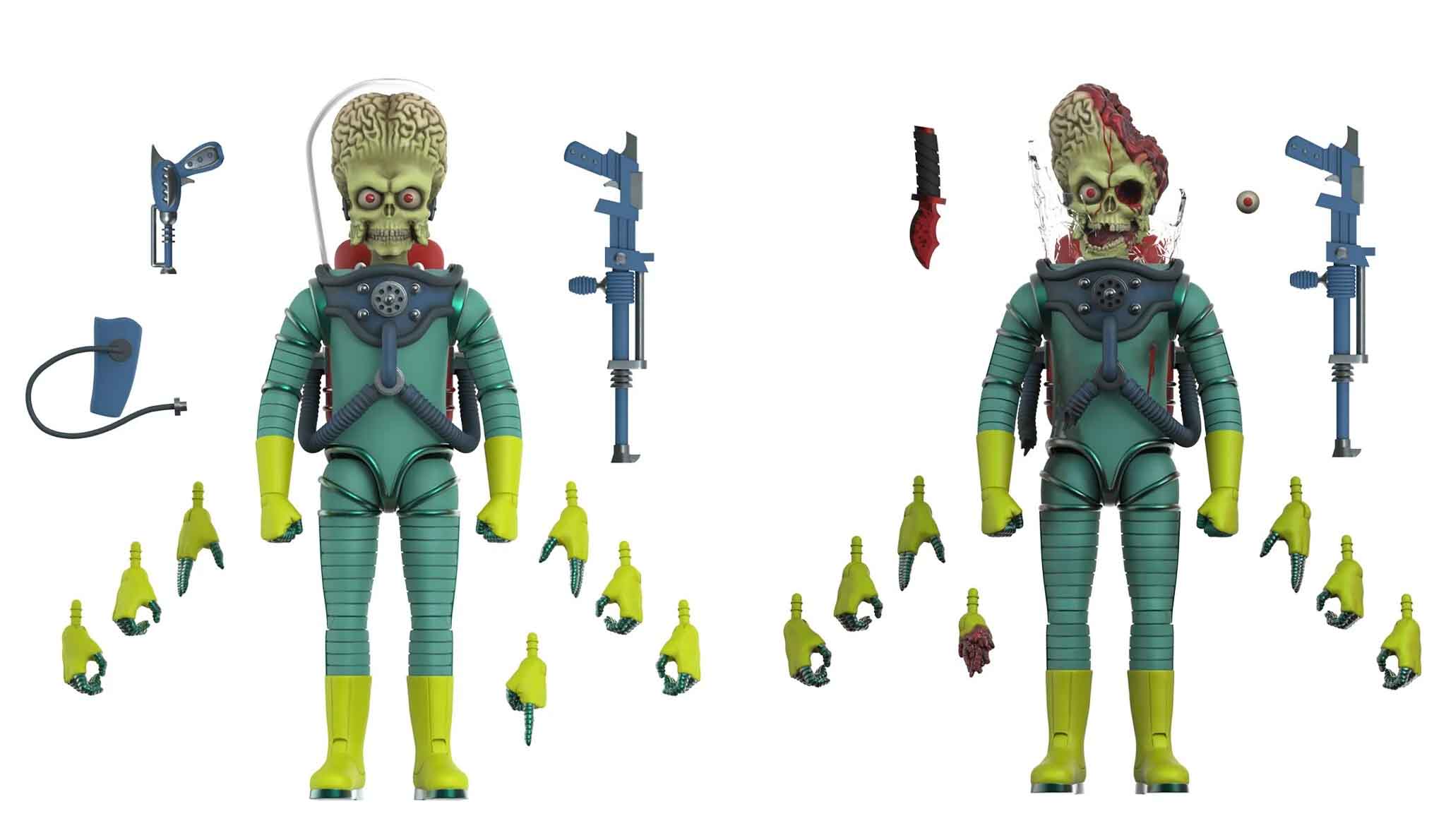 Set Mars Attacks en Super 7