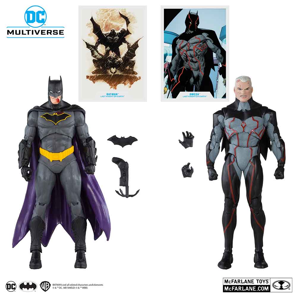 Set completo de Omega y Batman