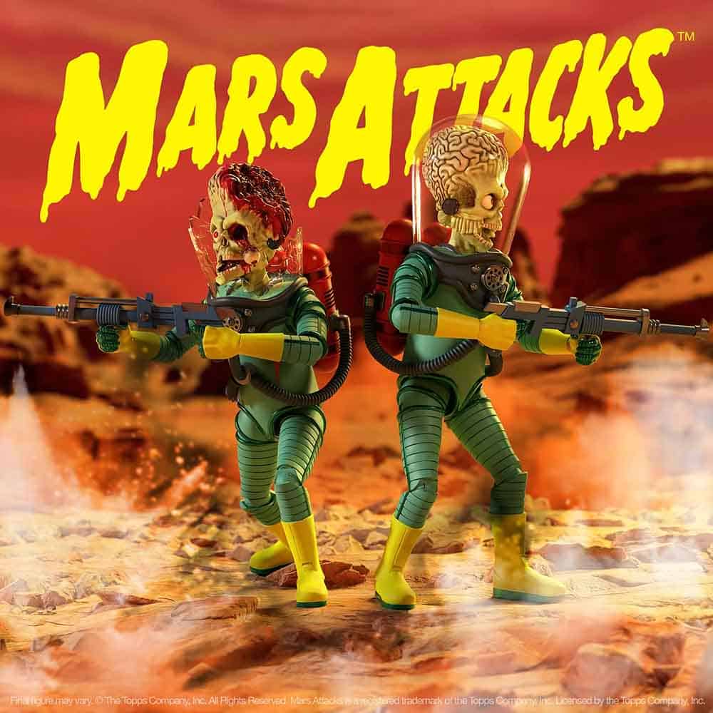 Set de Mars Attacks en Super 7