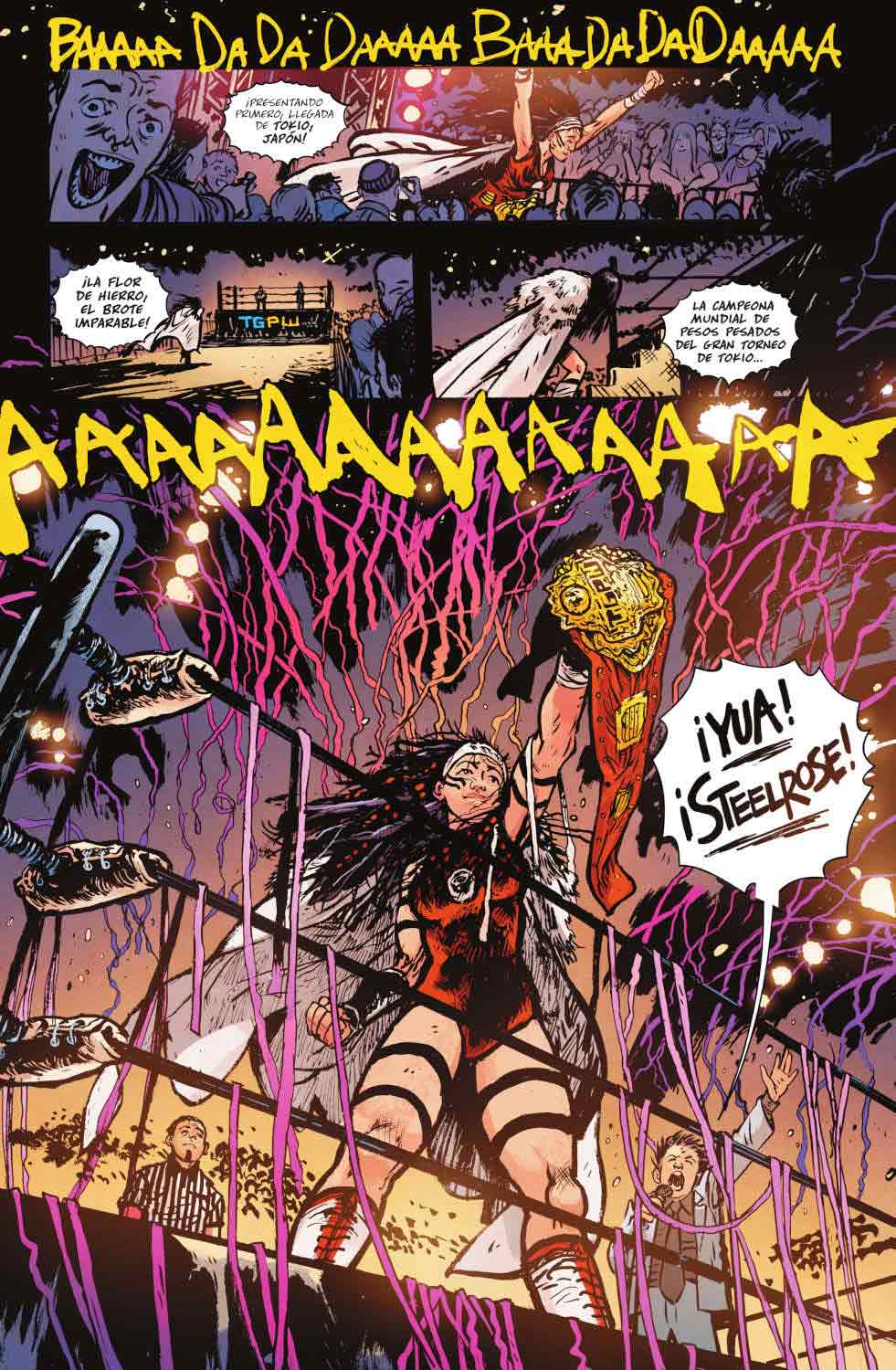 do a powerbomb! viñeta