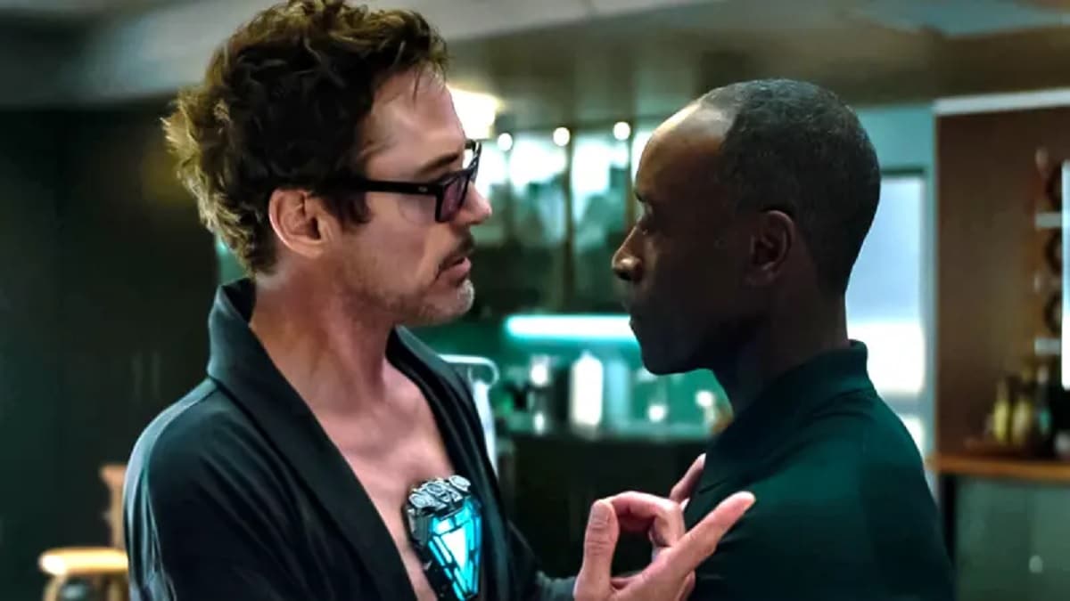 Tony Stark y Rhodey