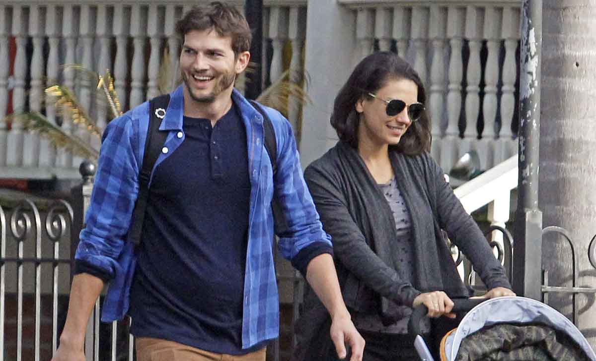 ashton kutcher y mila kunis