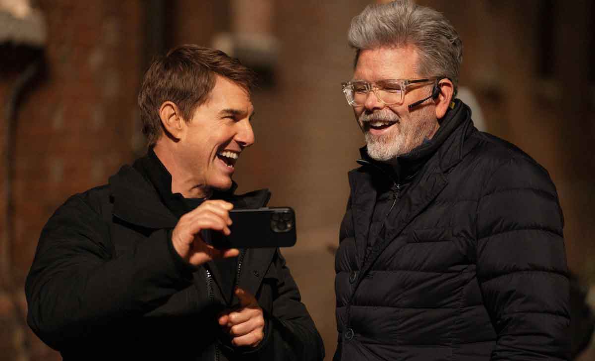 christopher mcquarrie y tom cruise mision imposible 7