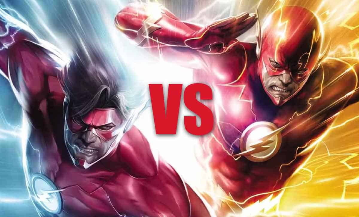 dc comics flash barry allen o wally west