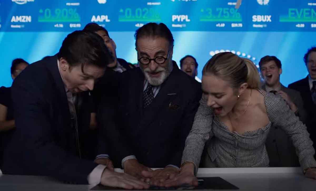 El negocio del dolor Chris Evans Andy García y Emily Blunt