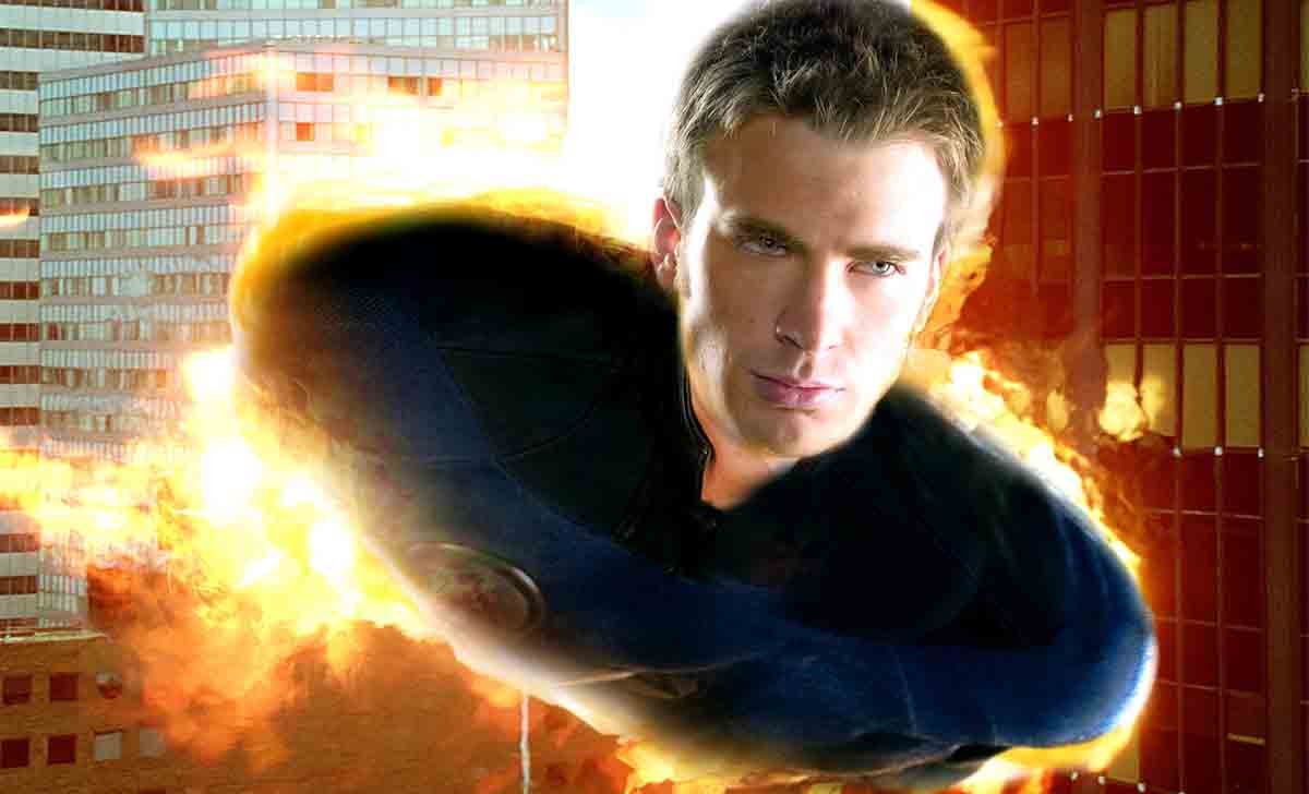 la antorcha humana de chris evans