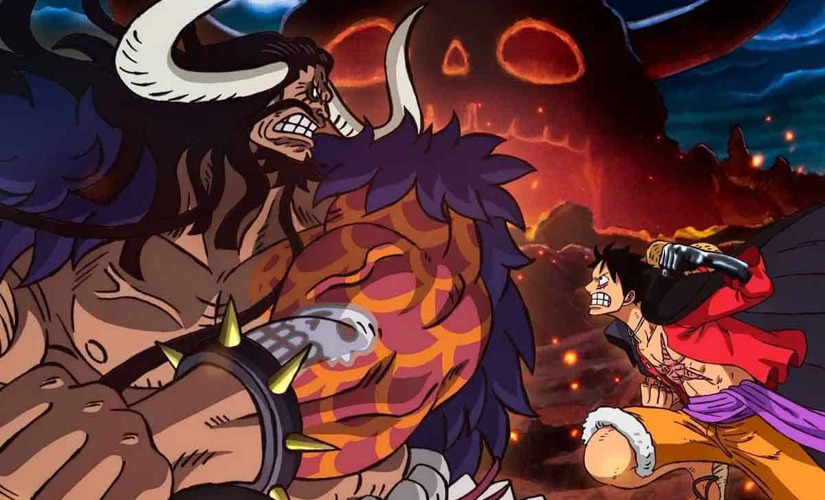 one piece luffy y kaidou