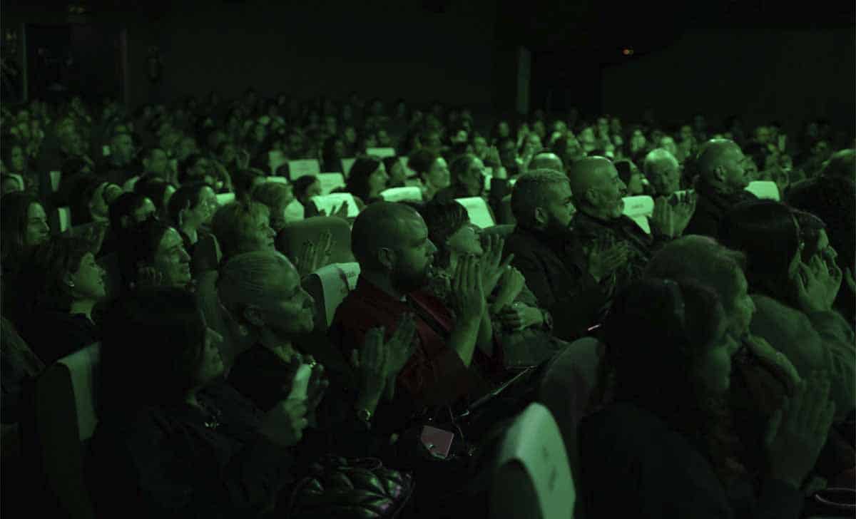 público en el festival cine por mujeres