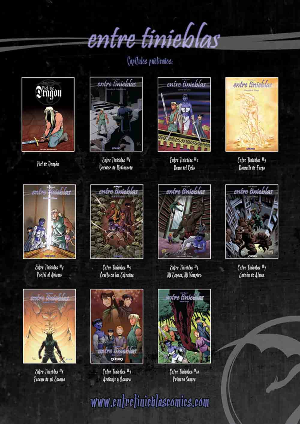 saga completa de entre tinieblas