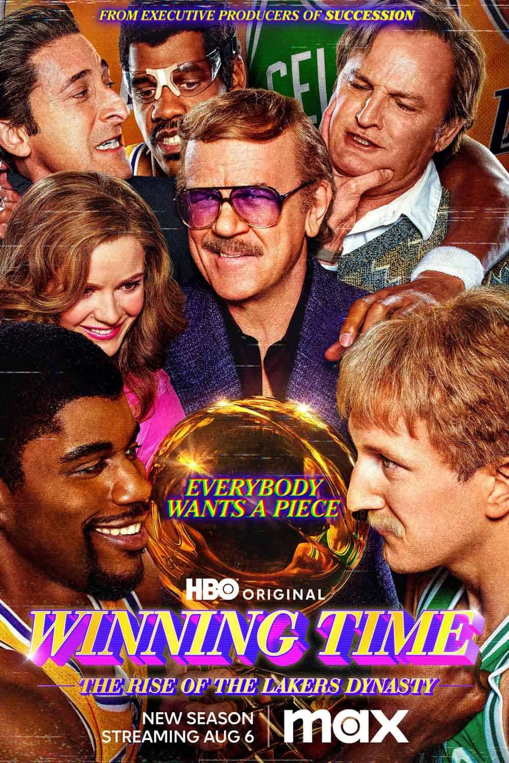 tiempo de victoria: la dinastía de los lakers de hbo