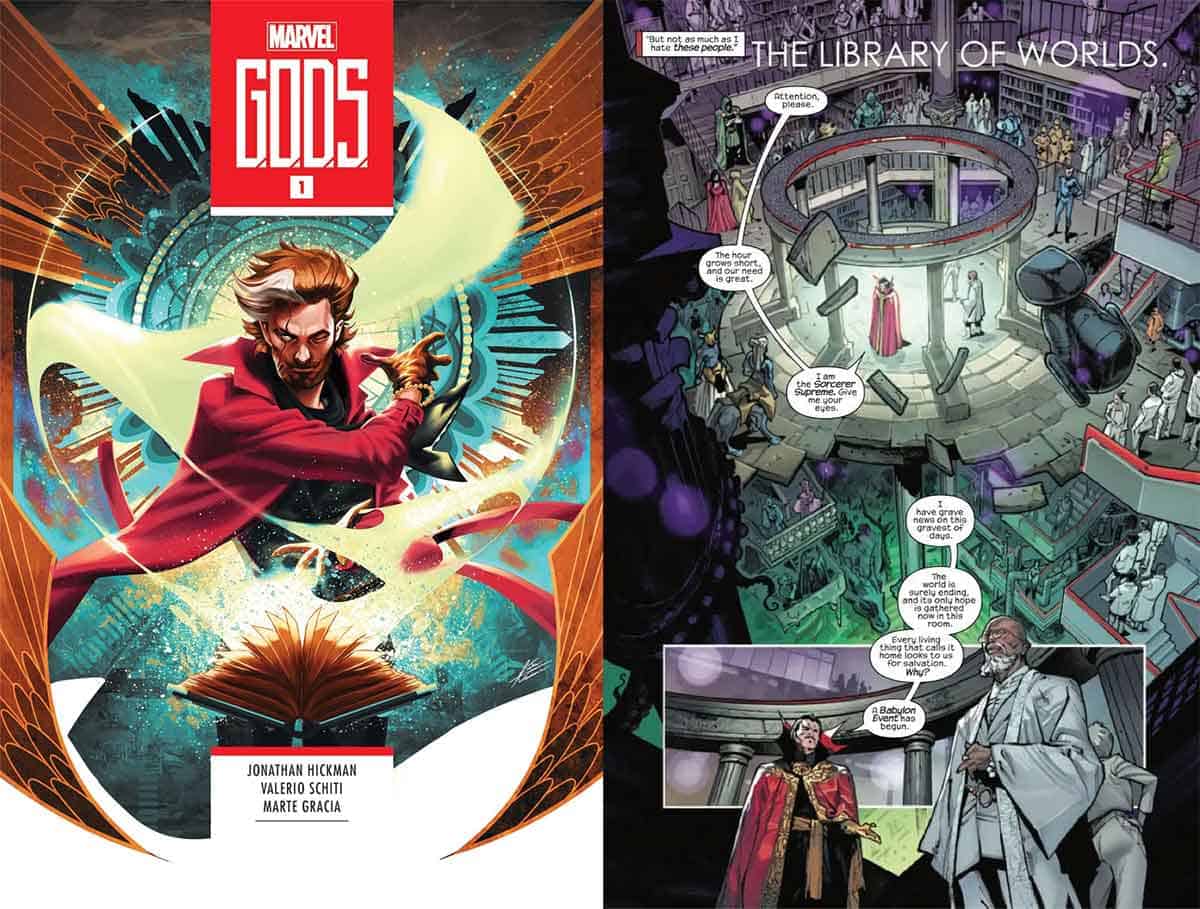 Marvel presenta G.O.D.S. de Jonathan Hickman