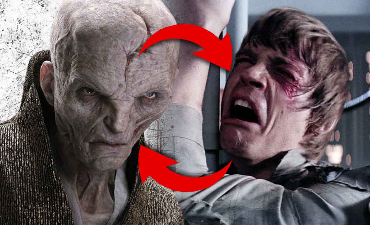 teoría star wars snoke y luke skywalker