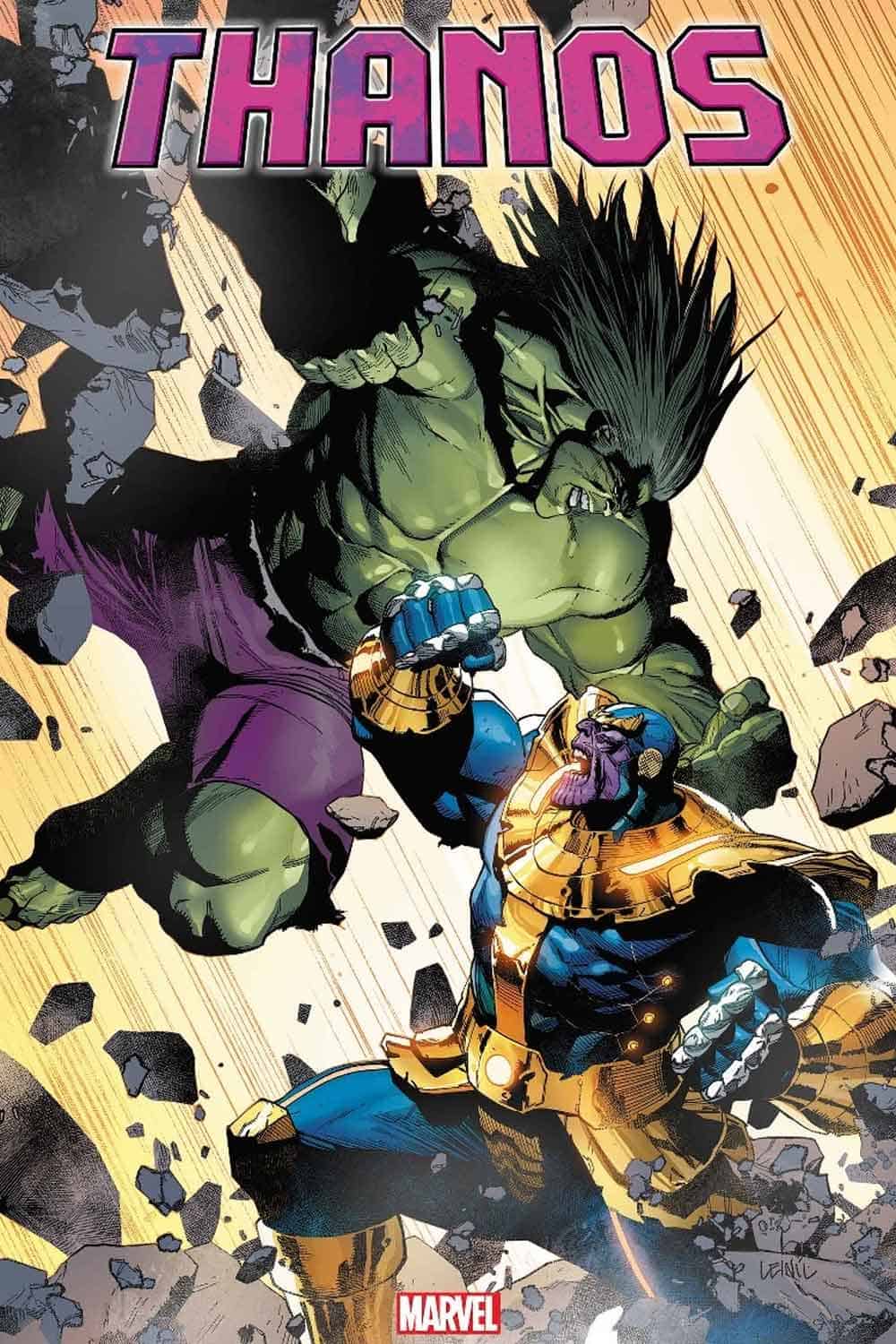 Thanos y Hulk