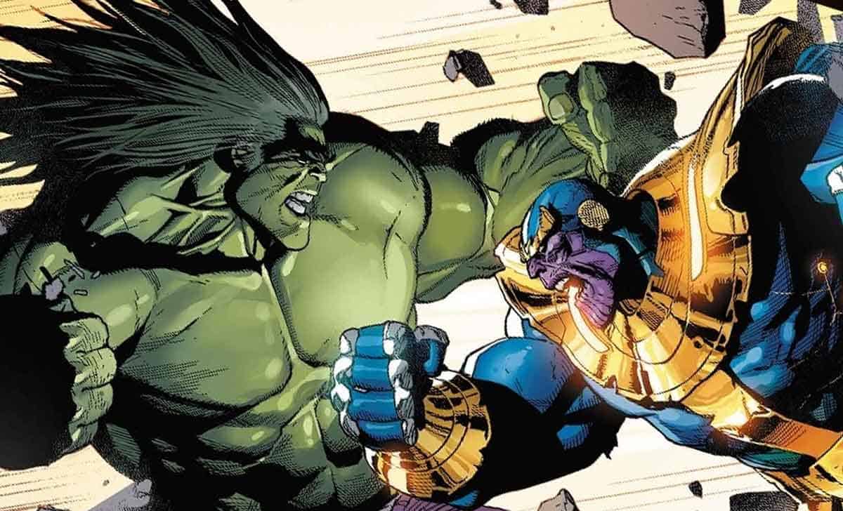 thanos y hulk