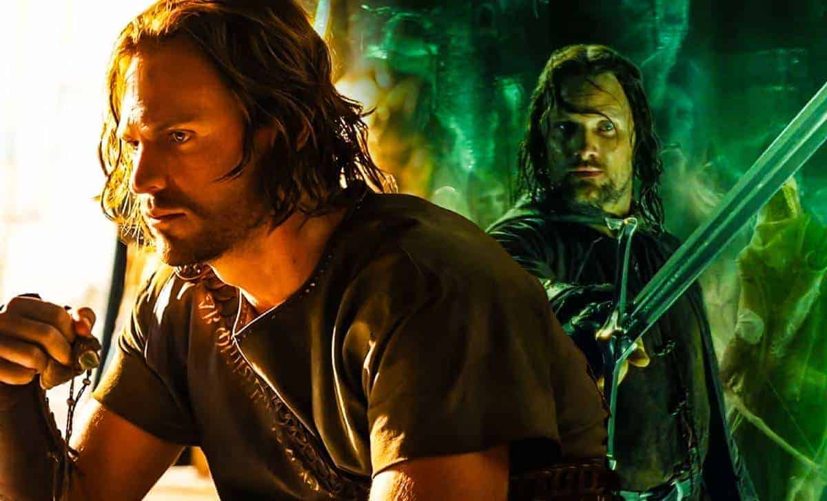 aragorn en el señor de los anillos: los anillos de poder