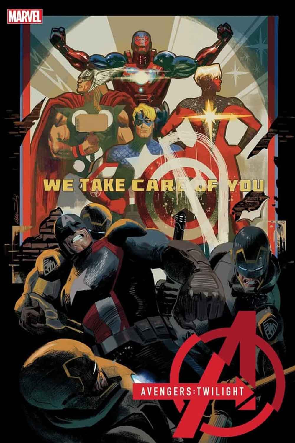 capitán américa en avengers: twilight