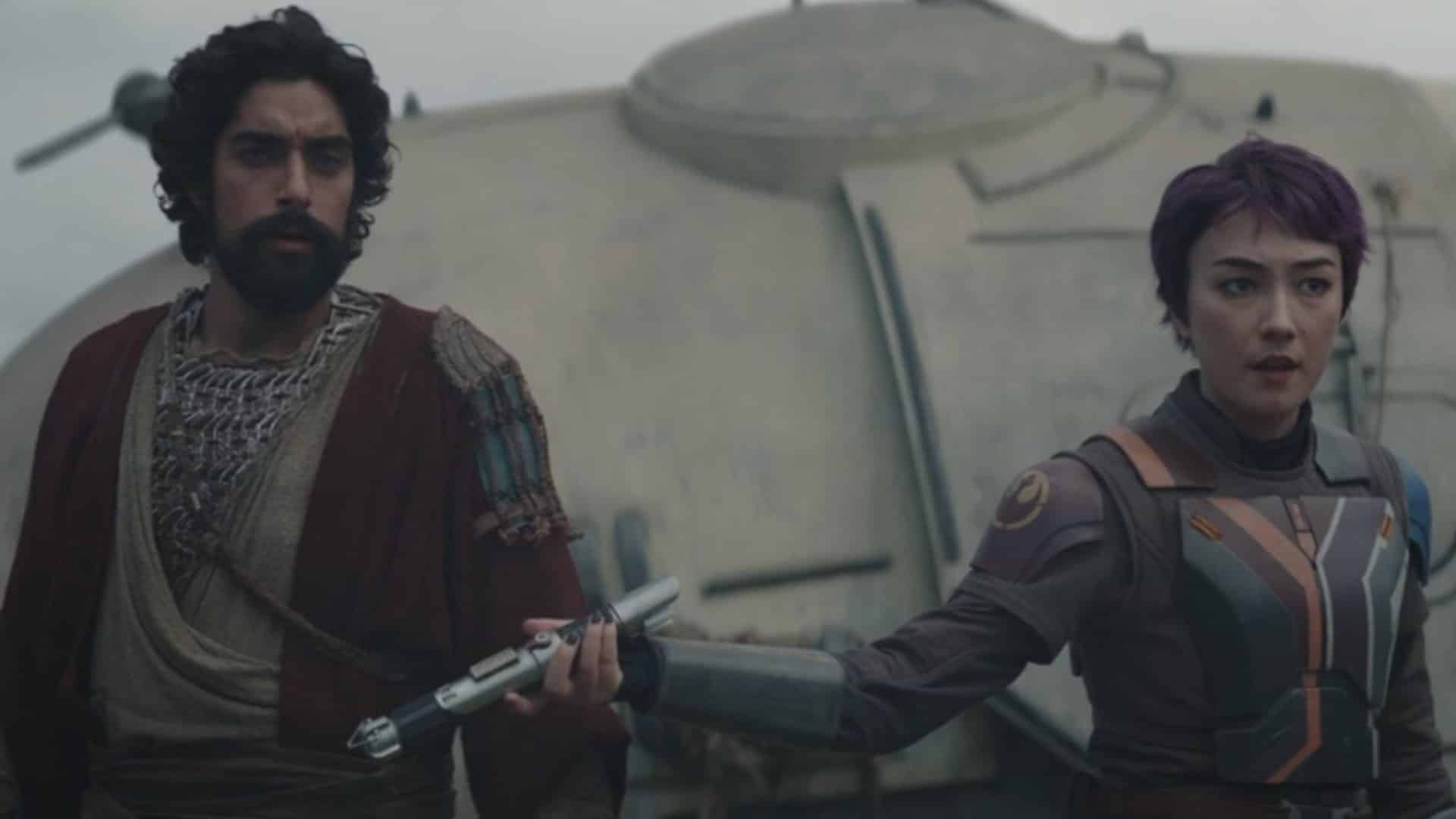 ezra rechaza el sable de Sabine