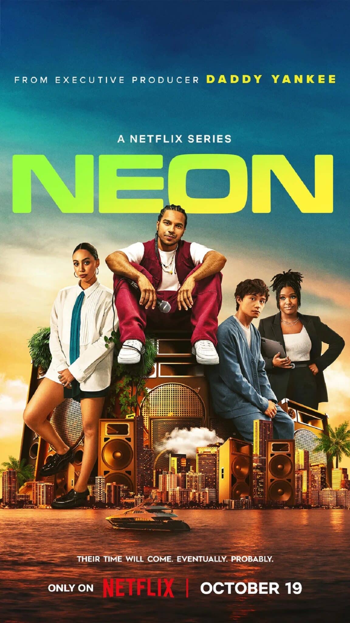 luces de neón en netflix