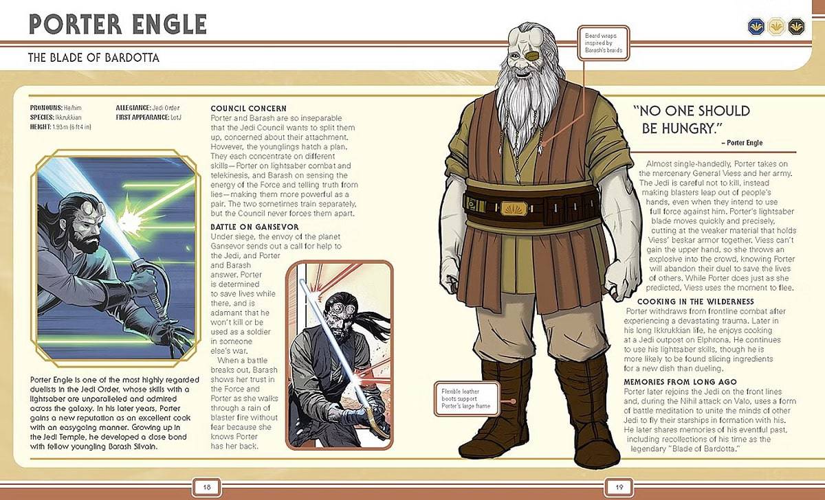 Porter Engle en Star Wars