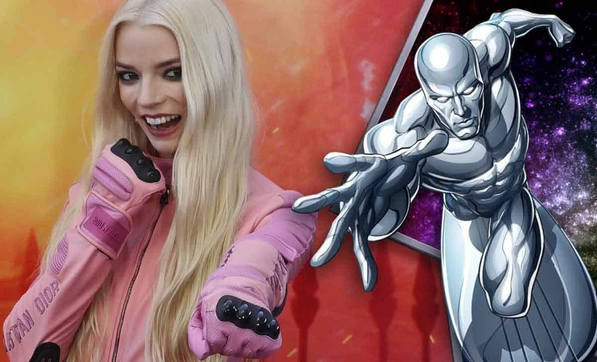 anya taylor-joy y silver surfer