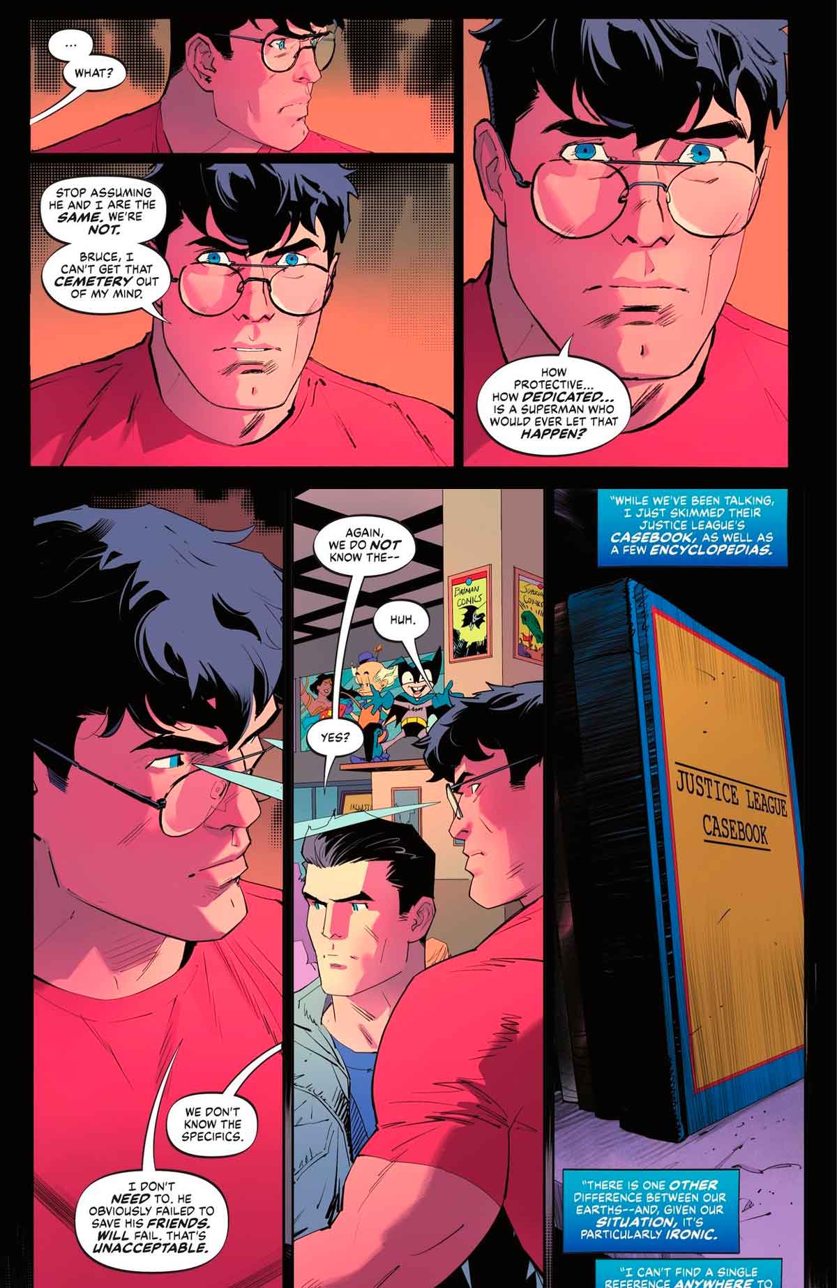 batman y superman visitan el universo de kingdom come