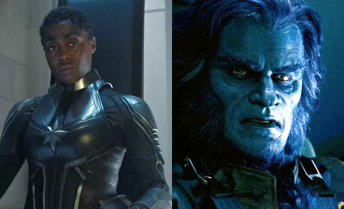 Capitana Marvel y Bestia - The Marvels