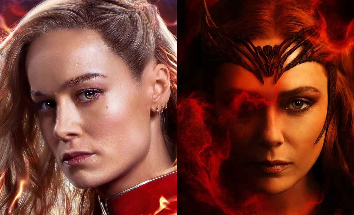 capitana marvel vs bruja escarlata