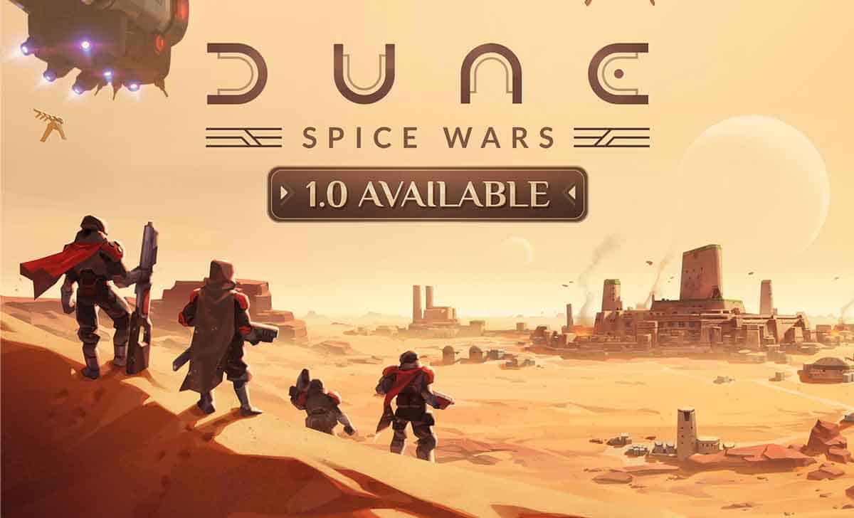 ¡Dune: Spice Wars aterriza en Xbox! dune: spice wars ya está disponible. imagen con un desierto de fondo