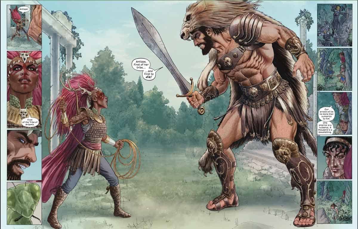 Wonder Woman. Historia. Las amazonas que conquistaron un mundo heracles