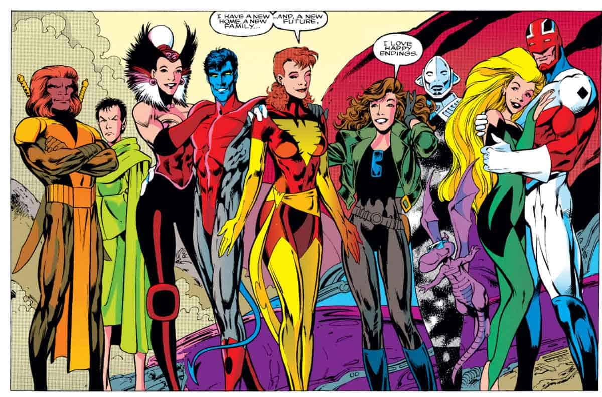 Marvel Gold. Excalibur 2Dimensiones paralelas