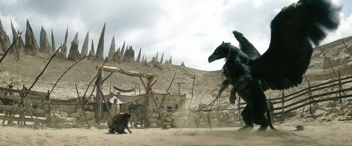 Nair habló sobre su experiencia al filmar la impresionante secuencia del “Vuelo del Bennu"