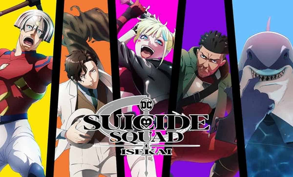 Brutal tráiler de Suicide Squad Isekai (Anime) suicide squad isekai (anime)