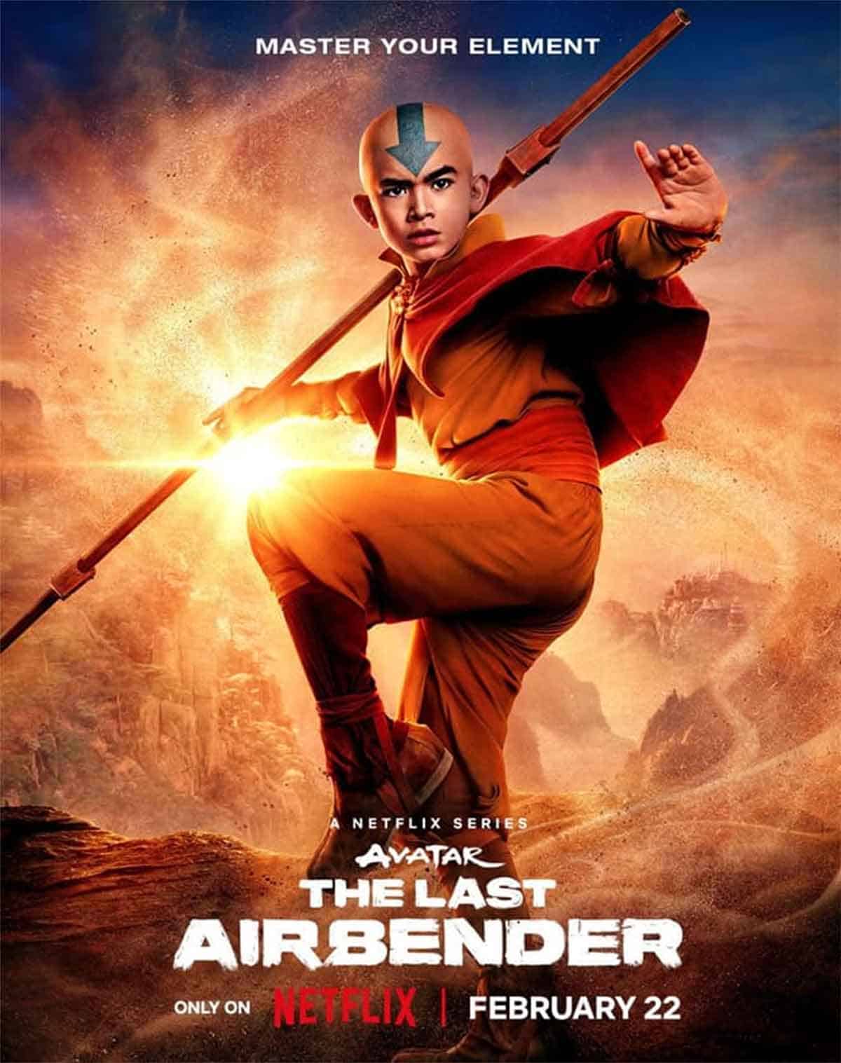 avatar: the last airbender de netflix