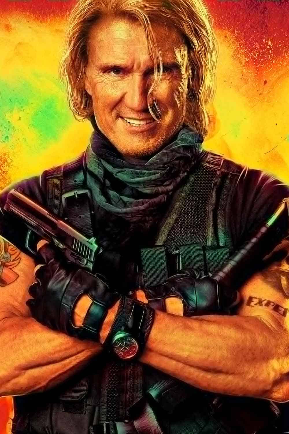 dolph lundgren en los mercenarios 4