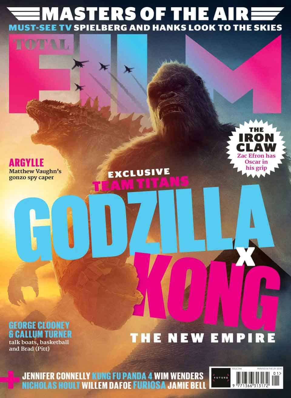 Godzilla x Kong: The New Empire portada Total Film