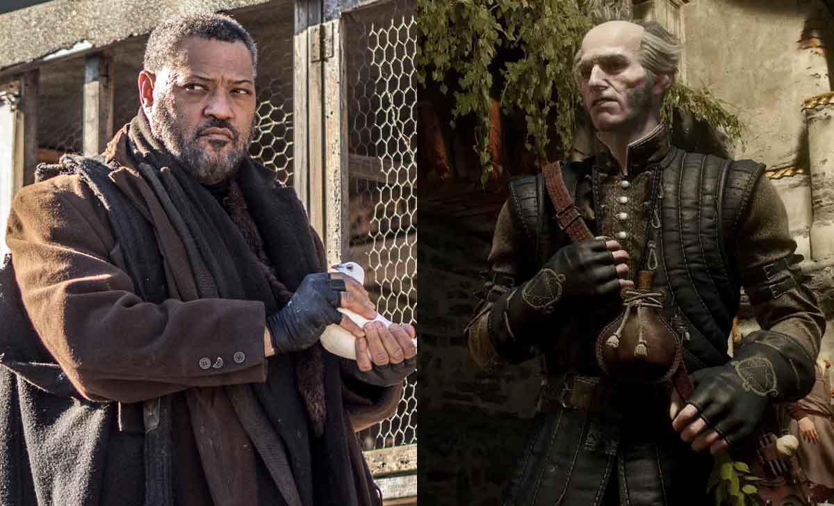 laurence fishburne en the witcher