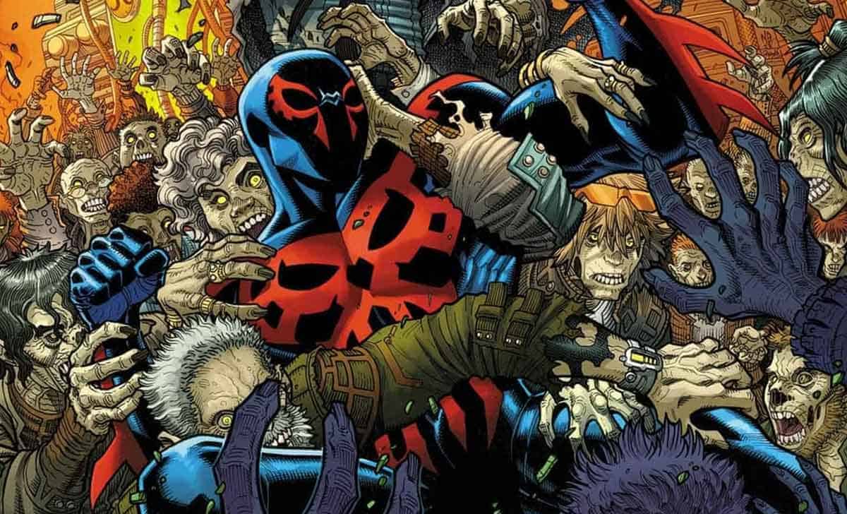 spider man 2099 vs zombis