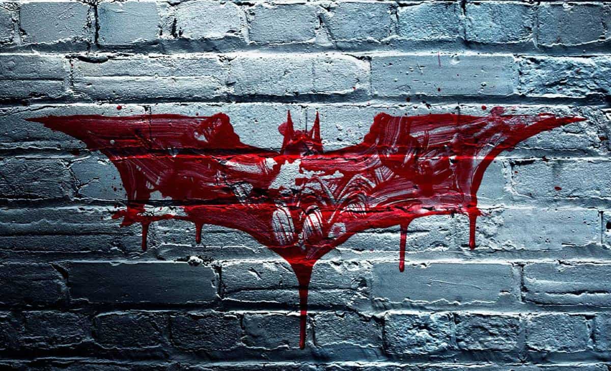 batman - logo sangre