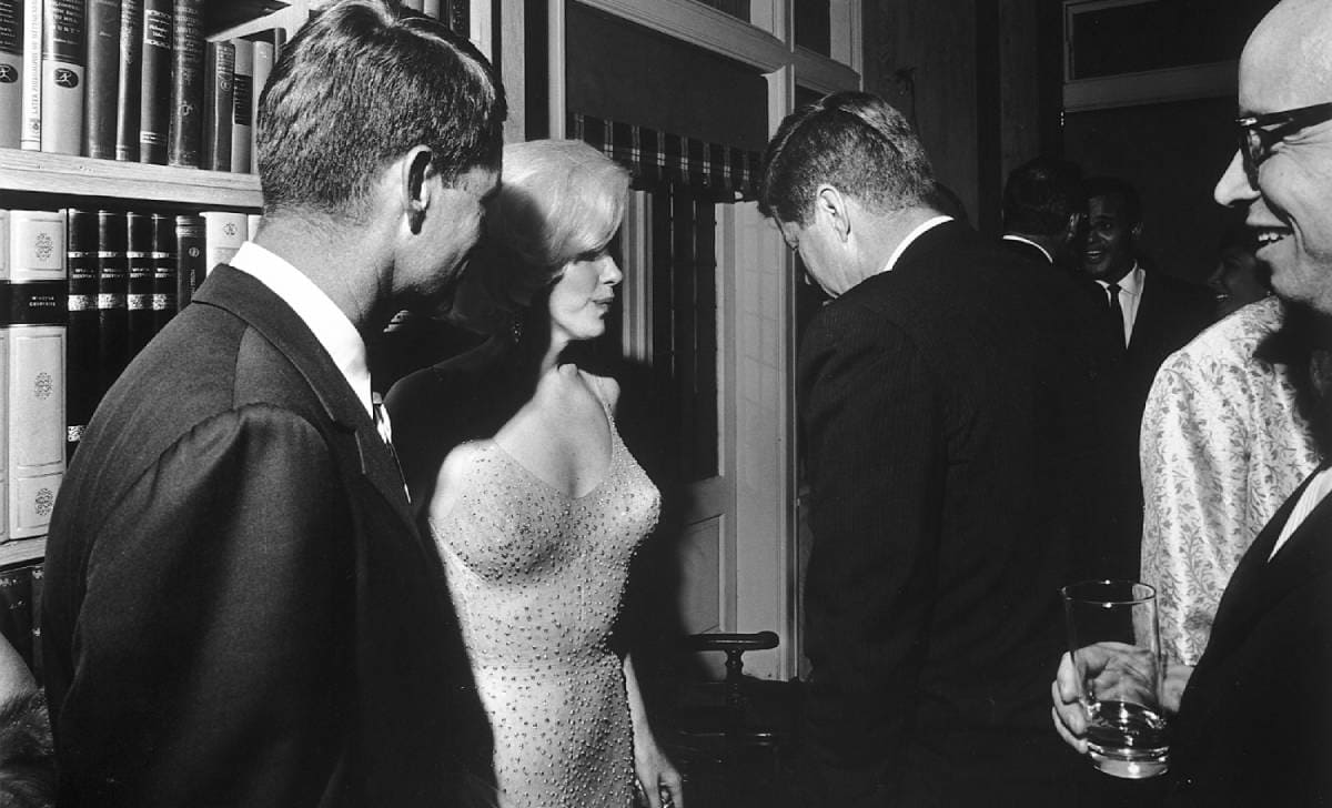 la historia de marilyn monroe y john f. kennedy