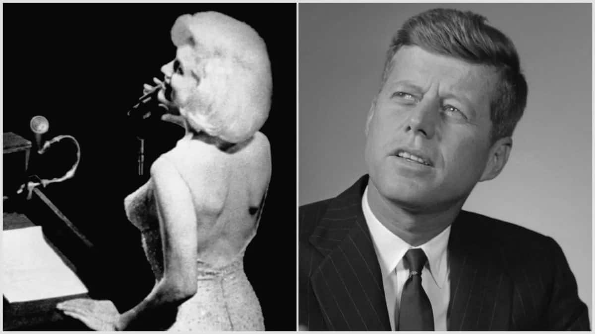 Marilyn Monroe y John F. Kennedy marilyn monroe y john f. kennedy