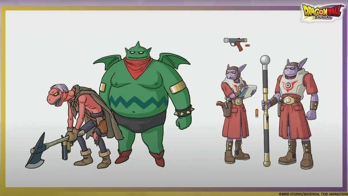 Los villanos de Dragon Ball Daima