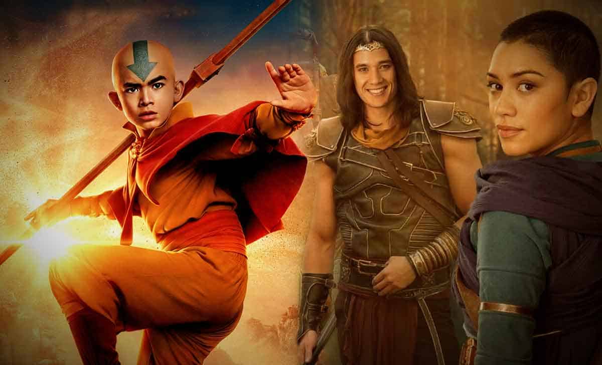 avatar: la leyenda de aang y las nuevas leyendas de mono