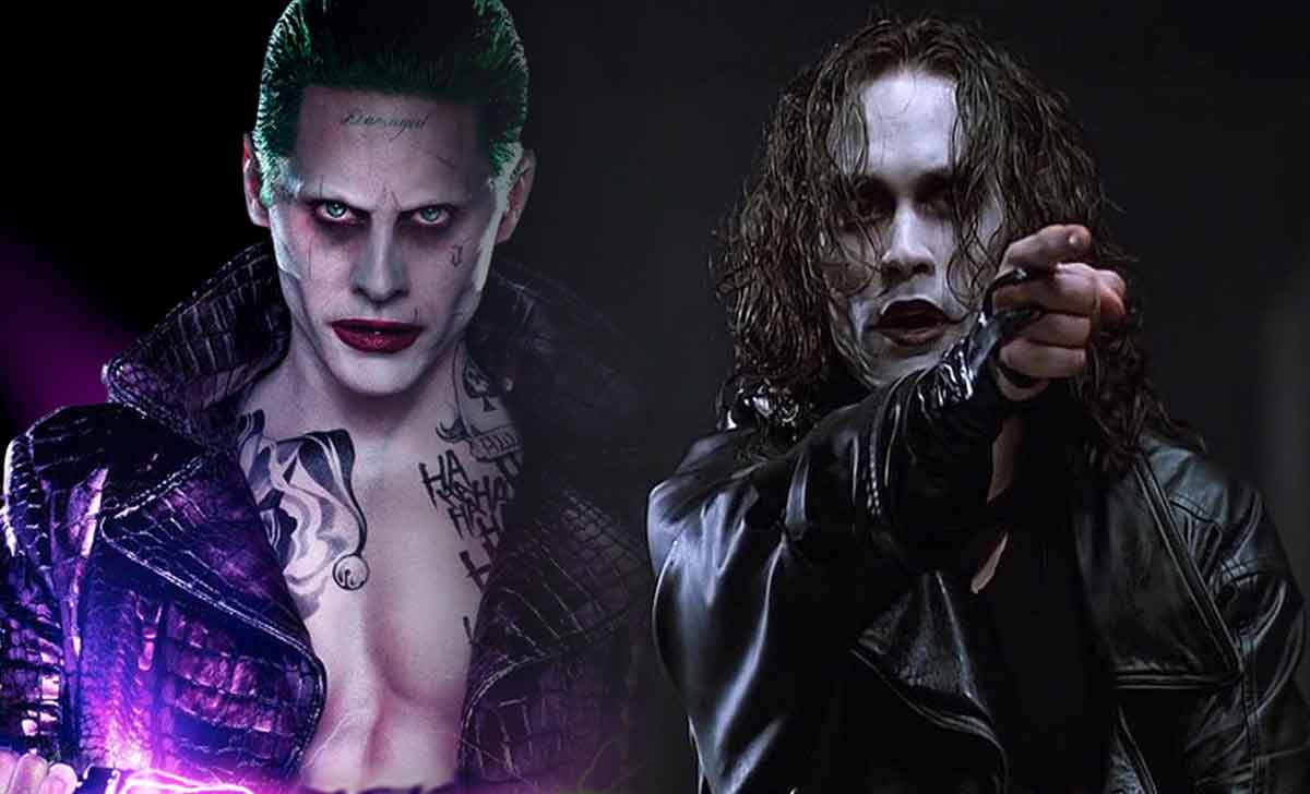 Bill Skarsgård como El Cuervo se parece al Joker de Jared Leto