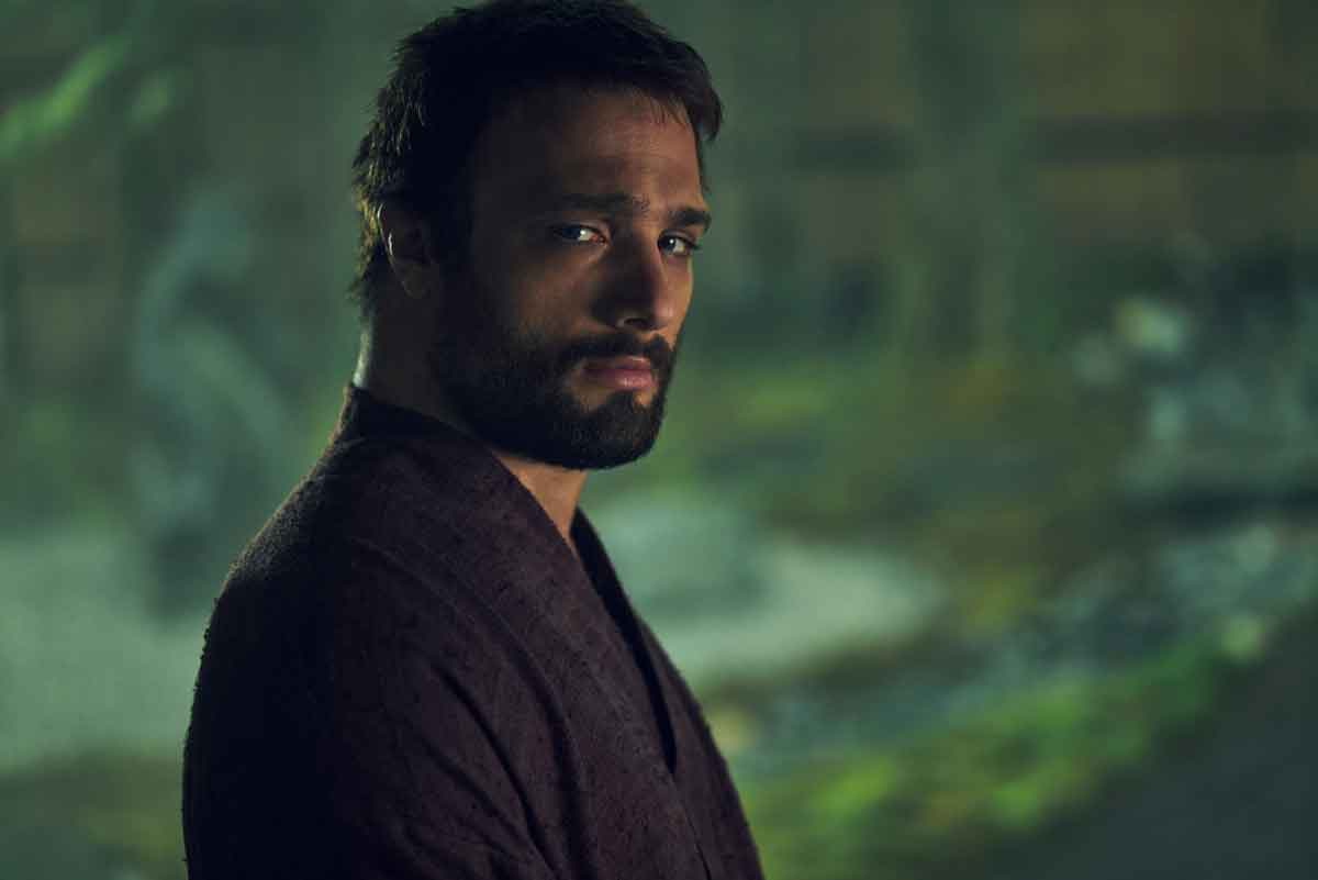 “SHŌGUN” -- Pictured: Cosmo Jarvis as John Blackthorne. CR: Kurt Iswarienko/FX