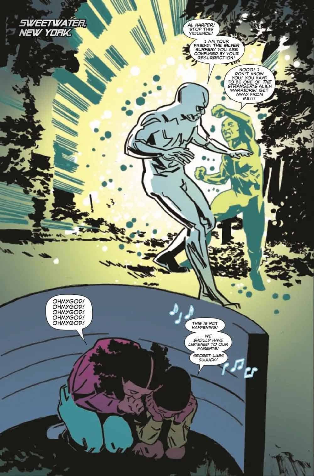 Estela Plateada Luz Fantasmal