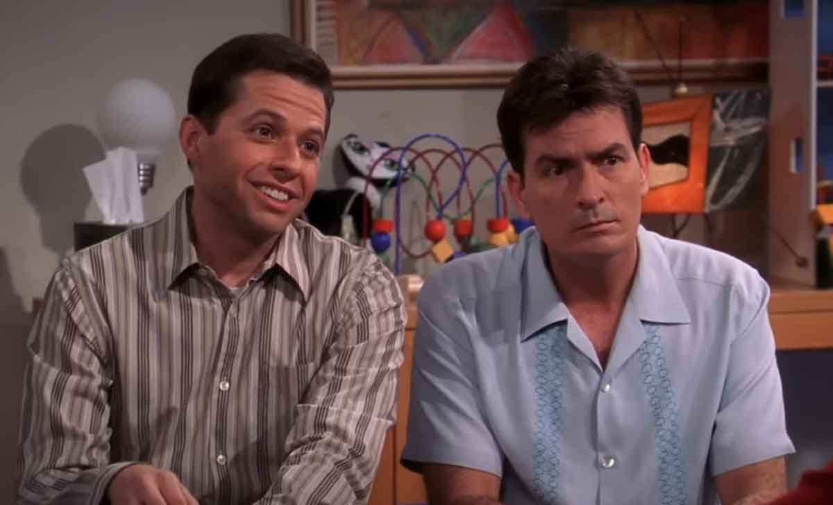 Jon Cryer y Charlie Sheen