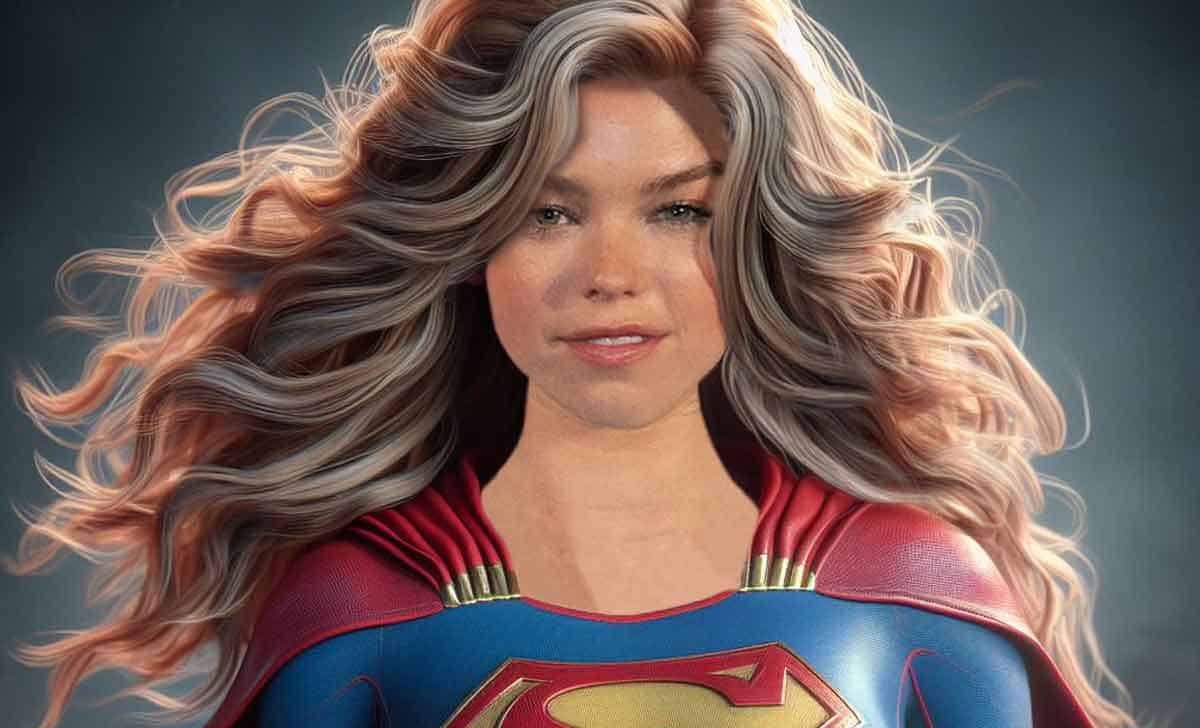 milly alcock como supergirl