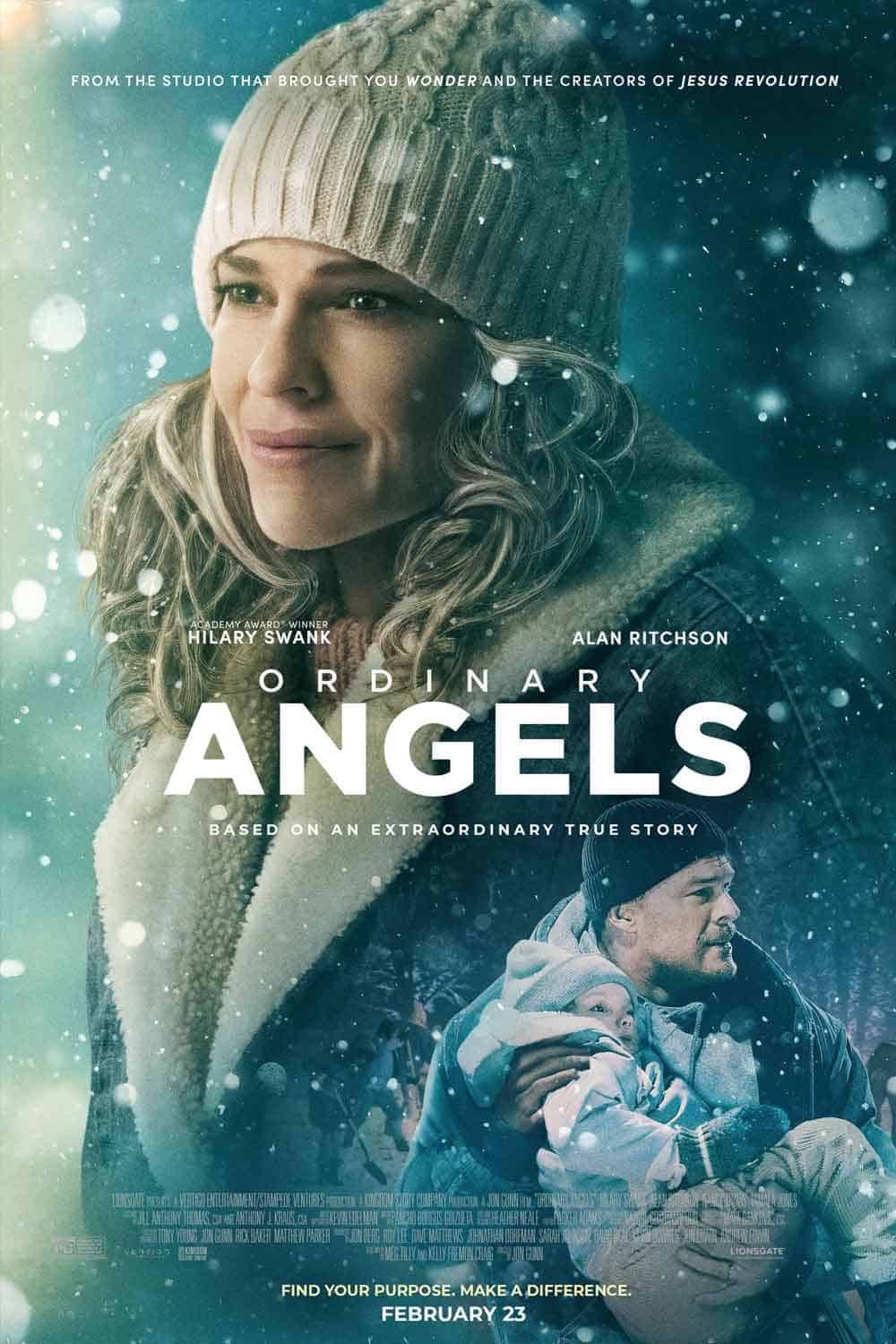 Ordinary Angels Hilary Swank y Alan Ritchson