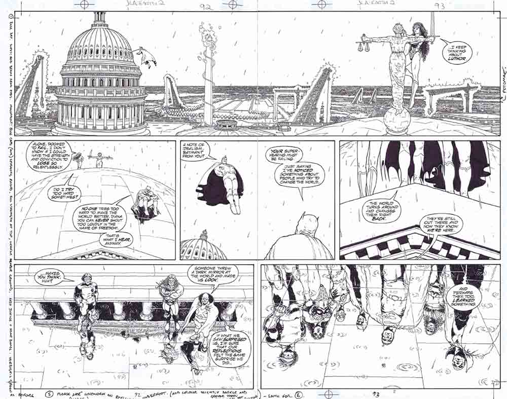 Página original de Frank Quitely